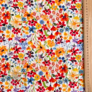 Viskoza RADIANCE Flowers Jaja digital print