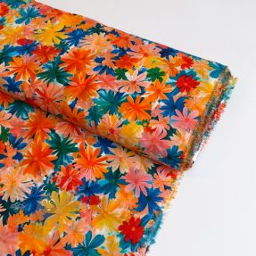 Viskoza ECOVERO Flowers design C digital print