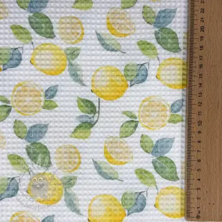Bombažni vafel Lemons digital print