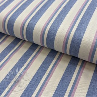 JEANS DENIM YARN DYED Stripe pink