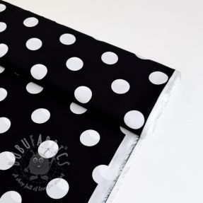 Viskoza RADIANCE Polka BIG dot black