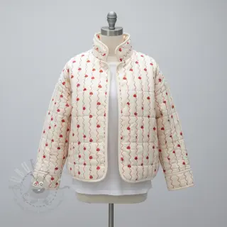 Dvoslojna gaza/muslin STEPPED Heart