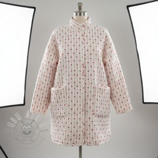 Dvoslojna gaza/muslin STEPPED Heart