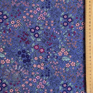 Viskoza ECOVERO Flowers Galia purple