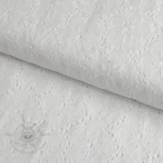 Bombažna tkanina EMBROIDERY 2 side Camelia