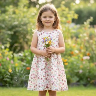 Dvoslojna gaza/muslin Flowers Sisi digital print