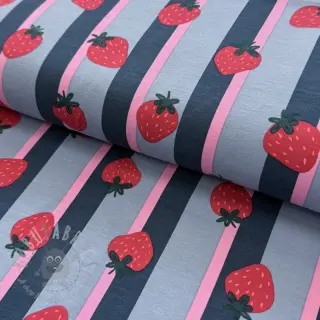 Jersey Fruits Strawberry petrol