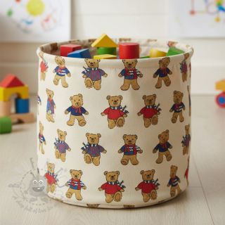 Dekorativno blago Linenlook Teddy Bear Cosy digital print