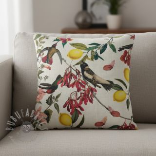 Dekorativno blago Linenlook Lemon Tropic Artisan digital print