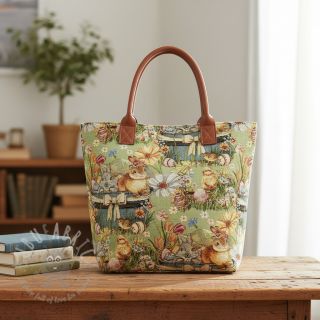 Dekorativno blago GOBELIN premium Playful Easter Scene