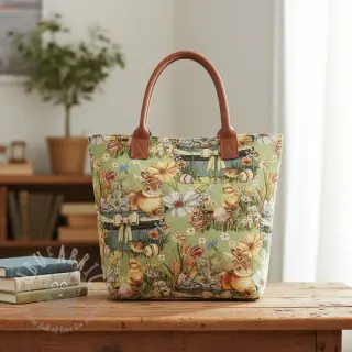 Dekorativno blago GOBELIN premium Playful Easter Scene