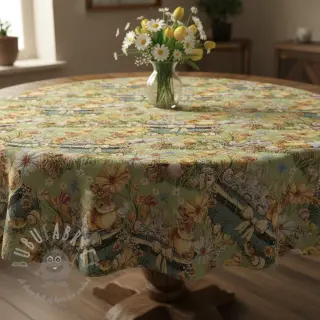 Dekorativno blago GOBELIN premium Playful Easter Scene