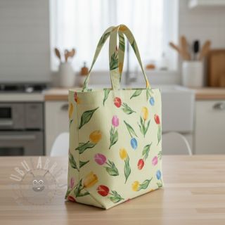 Dekorativno blago Tulip Flower Field digital print