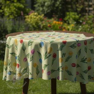 Dekorativno blago Tulip Flower Field digital print