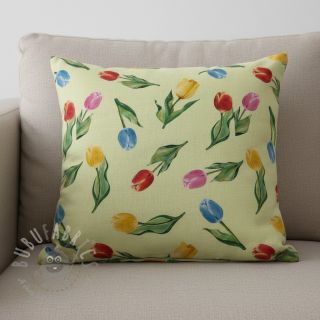 Dekorativno blago Tulip Flower Field digital print