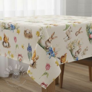 Dekorativno blago Easter Garden Joy digital print