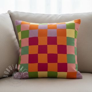 Dekorativno blago Joyful Block Patch digital print