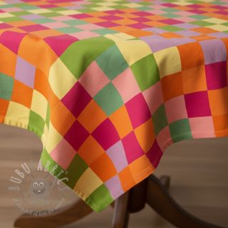 Dekorativno blago Joyful Block Patch digital print