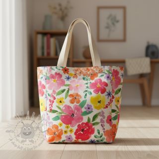 Dekorativno blago Floral Spark Party digital print