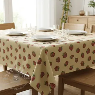 Dekorativno blago GOBELIN premium Strawberry Sweet Joy