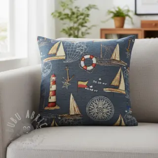 Dekorativno blago GOBELIN premium Coast Lighthouse Sea