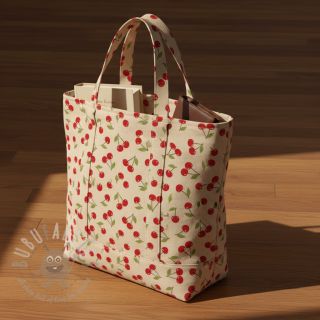 Dekorativno blago Linenlook premium Cherry Happy Joy