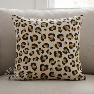 Dekorativno blago Linenlook premium Leopard Animal Print