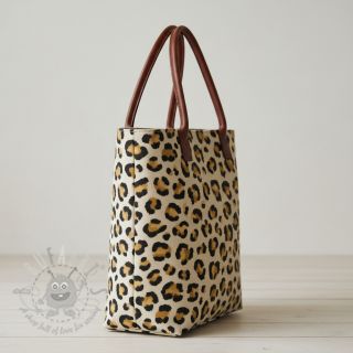 Dekorativno blago Linenlook premium Leopard Animal Print