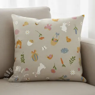 Dekorativno blago Linenlook premium Easter Doodle Icon