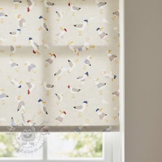 Dekorativno blago Linenlook premium Seagull dress up