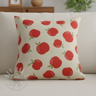 Dekorativno blago Linenlook premium Apple Happy Joy