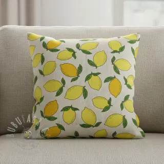 Dekorativno blago Linenlook premium Sunny Lemon Fruit