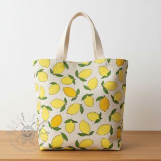 Dekorativno blago Linenlook premium Sunny Lemon Fruit