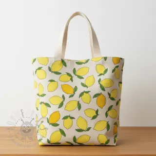 Dekorativno blago Linenlook premium Sunny Lemon Fruit