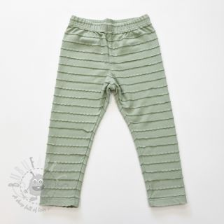 Jersey RUFFLES sage