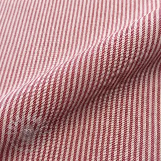 Dekorativno blago DOBBY Colored stripe cherry