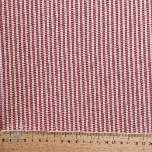 Dekorativno blago DOBBY Colored stripe cherry