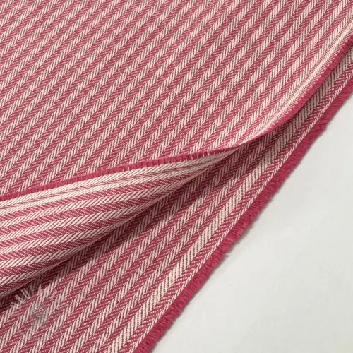 Dekorativno blago DOBBY Colored stripe fuchsia