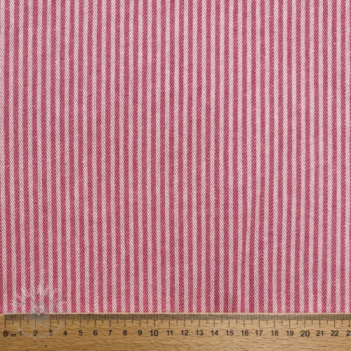 Dekorativno blago DOBBY Colored stripe fuchsia