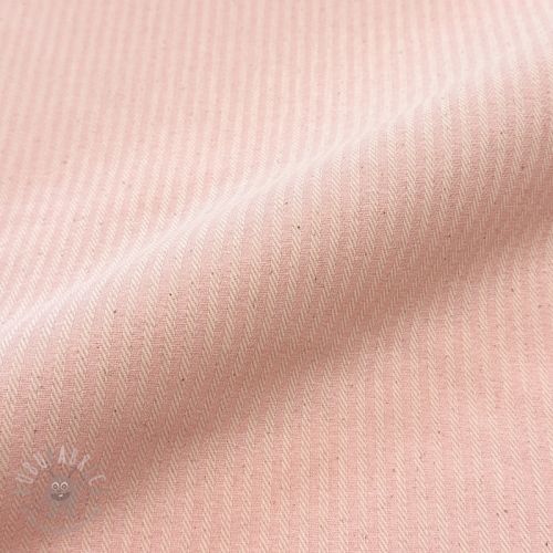 Dekorativno blago DOBBY Colored stripe light pink