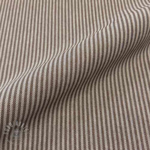 Dekorativno blago DOBBY Colored stripe coffee