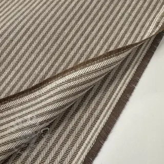 Dekorativno blago DOBBY Colored stripe coffee