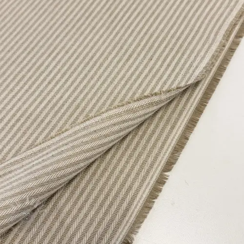 Dekorativno blago DOBBY Colored stripe sand