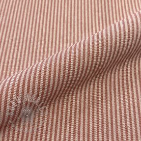 Dekorativno blago DOBBY Colored stripe dark orange