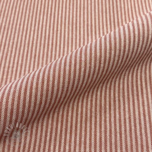 Dekorativno blago DOBBY Colored stripe dark orange