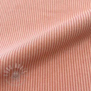 Dekorativno blago DOBBY Colored stripe coral