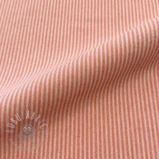 Dekorativno blago DOBBY Colored stripe coral