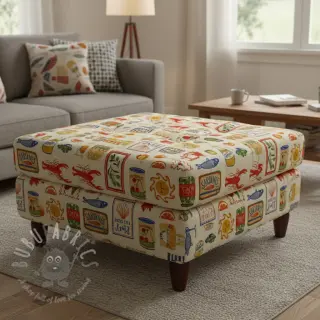 Dekorativno blago Mediterranean Vibe digital print