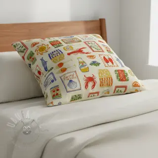 Dekorativno blago Mediterranean Vibe digital print