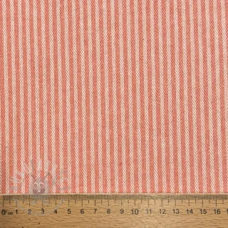 Dekorativno blago DOBBY Colored stripe coral